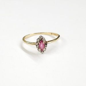 HOLD FOR TRADE pink topaz ring